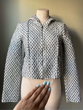 Tularosa Quilted Clover Cross Print Jacket